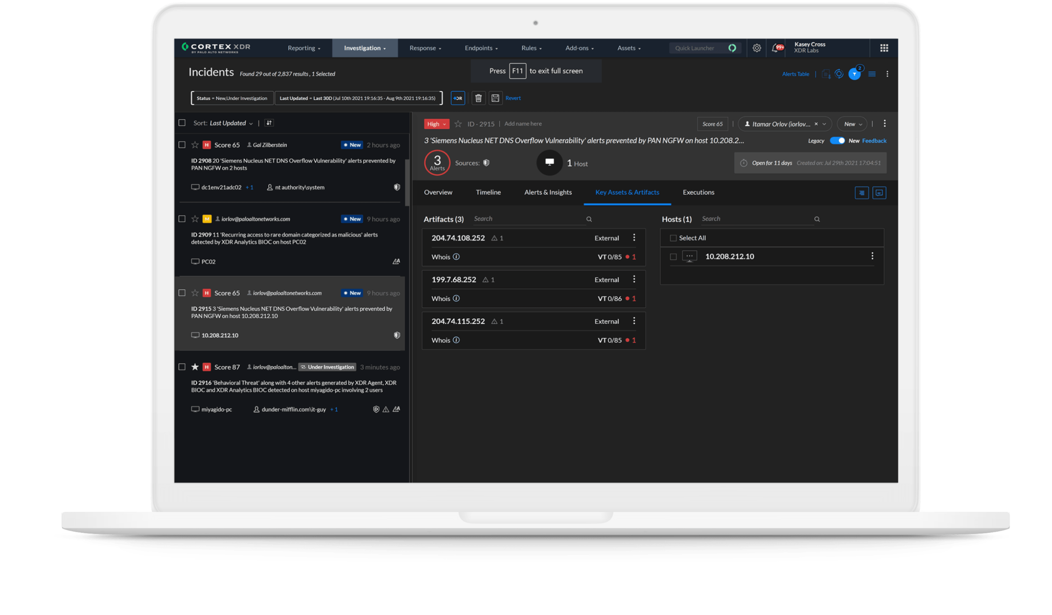 Proteja toda su red, incluidos los dispositivos no gestionados e IoT